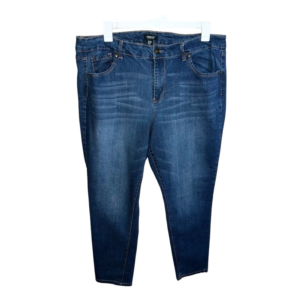 Jones & Co. Jeans Women’s 20W Blue Skinny 39x29